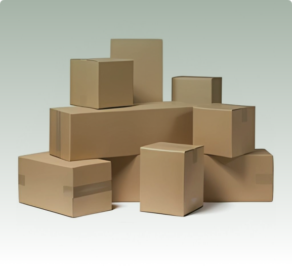 Stacked Cardboard Boxes